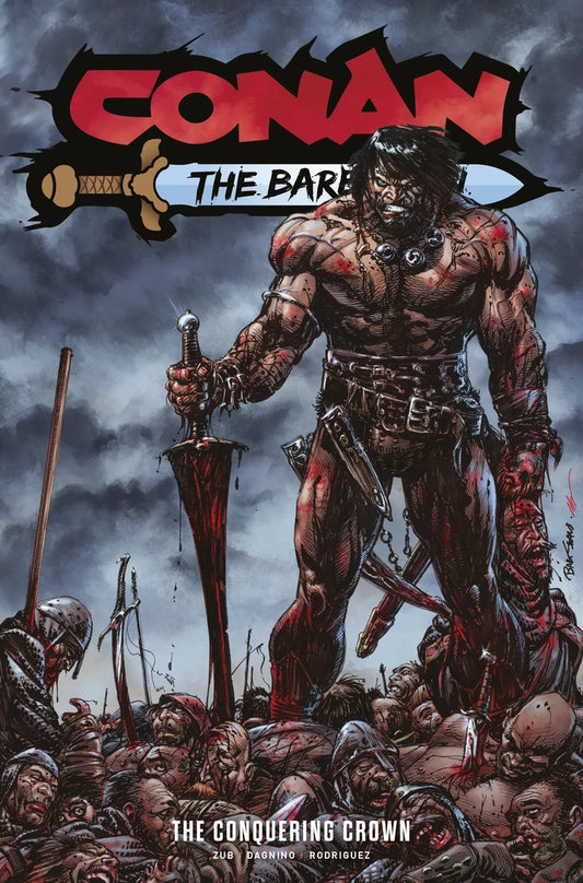 Conan The Barbarian Vol 07 The Conquering Crown Direct Market Edition Cvr (Mr) [TP] Cover