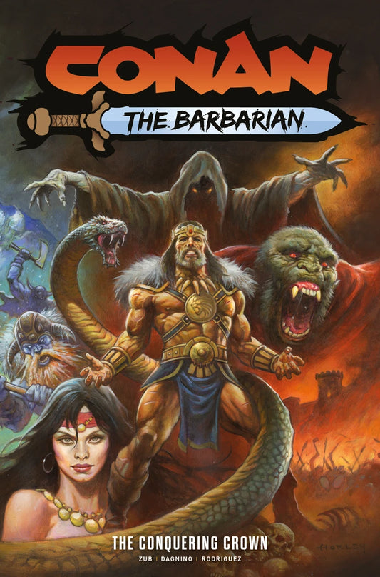 Conan The Barbarian Vol 07 The Conquering Crown Regular Edition (Mr) [TP] Cover