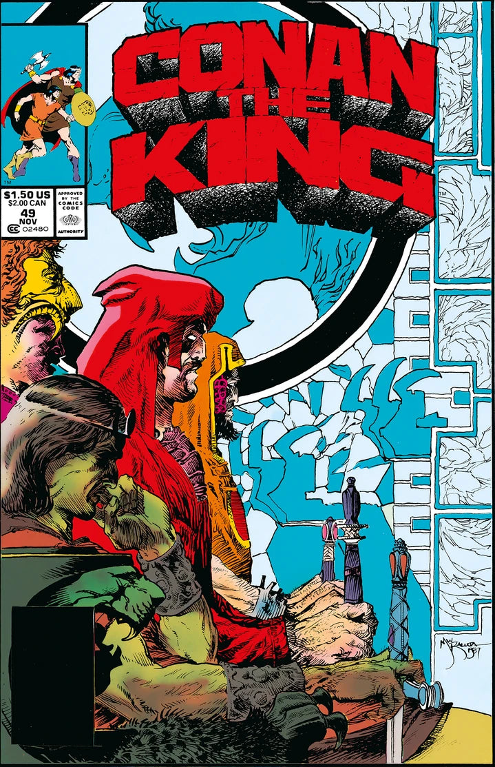 King Conan The Original Comics Omnibus Vol 03 Direct Market Edition Cvr (Mr) [HC] Cover