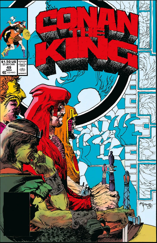 King Conan The Original Comics Omnibus Vol 03 Direct Market Edition Cvr (Mr) [HC] Cover