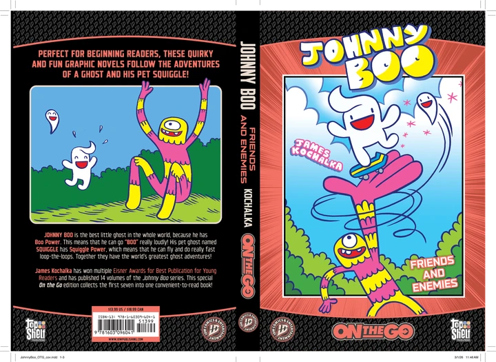 Johnny Boo: On The Go - Friends And Enemies [TP] Cover