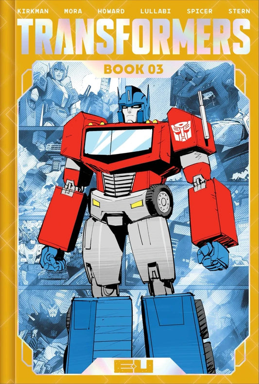 Transformers Dlx Ed Book 03 Dan Mora [HC] Cover