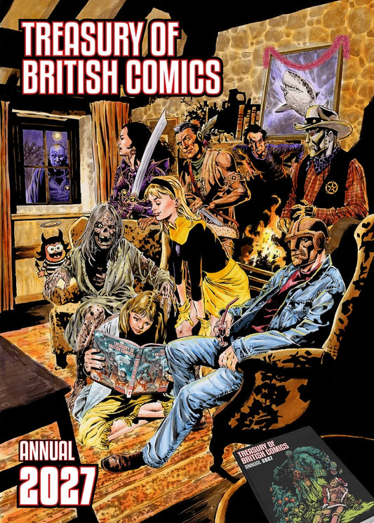 Treasury Of British Comics Annual 2027 [HC] Cover