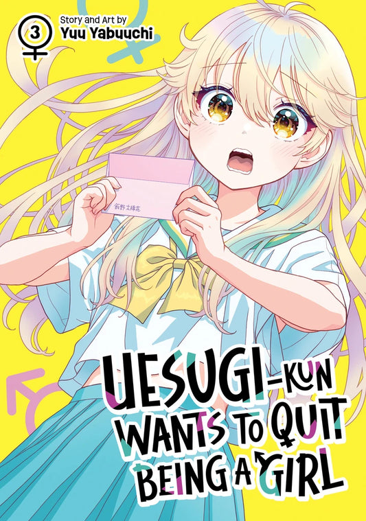 Uesugi-Kun Wants To Quit Being A Girl Vol. 3 [TP] Cover