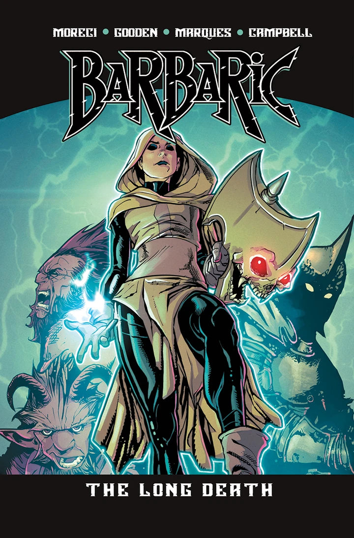 Barbaric Vol 5 The Long Death [TP] Cover