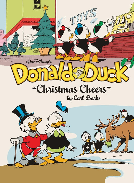 Walt Disneys Donald Duck Vol 31 Christmas Cheers The Complete Carl Barks Disney Library [HC] Cover