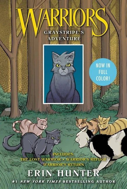 Warriors Graystripes Adventure 3 In 1 [TP] Cover
