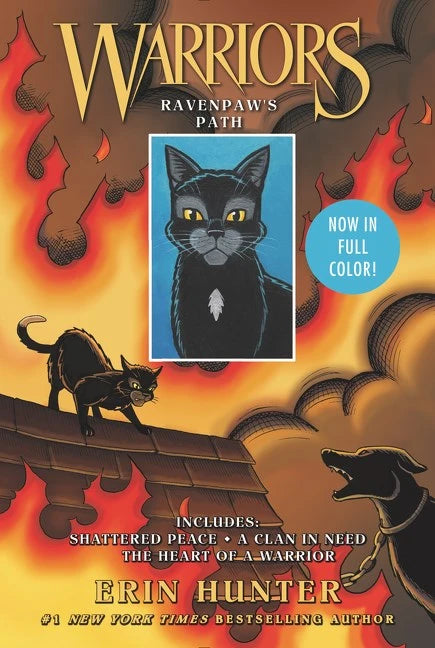 Warriors Ravenpaws Path 3 Full-Color Warriors Books In 1 [TP] Cover