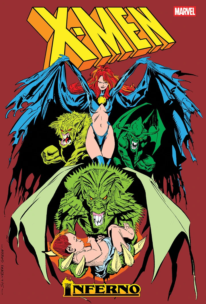 X-Men: Inferno Omnibus Marc Silvestri Goblin Queen Cover [New Printing] [HC] Cover