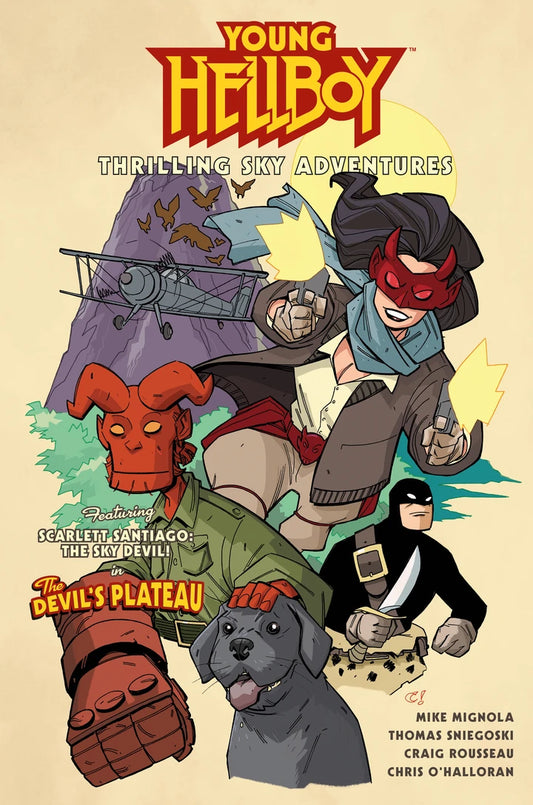 Young Hellboy: Thrilling Sky Adventures [HC] Cover