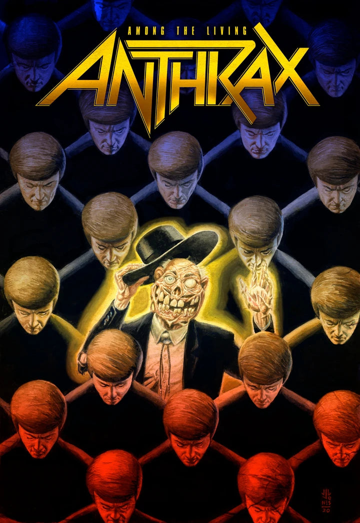 Anthrax Among The Living [HC] Cover