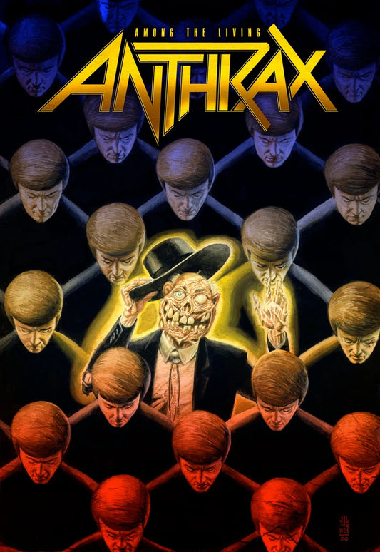Anthrax Among The Living [HC] Cover